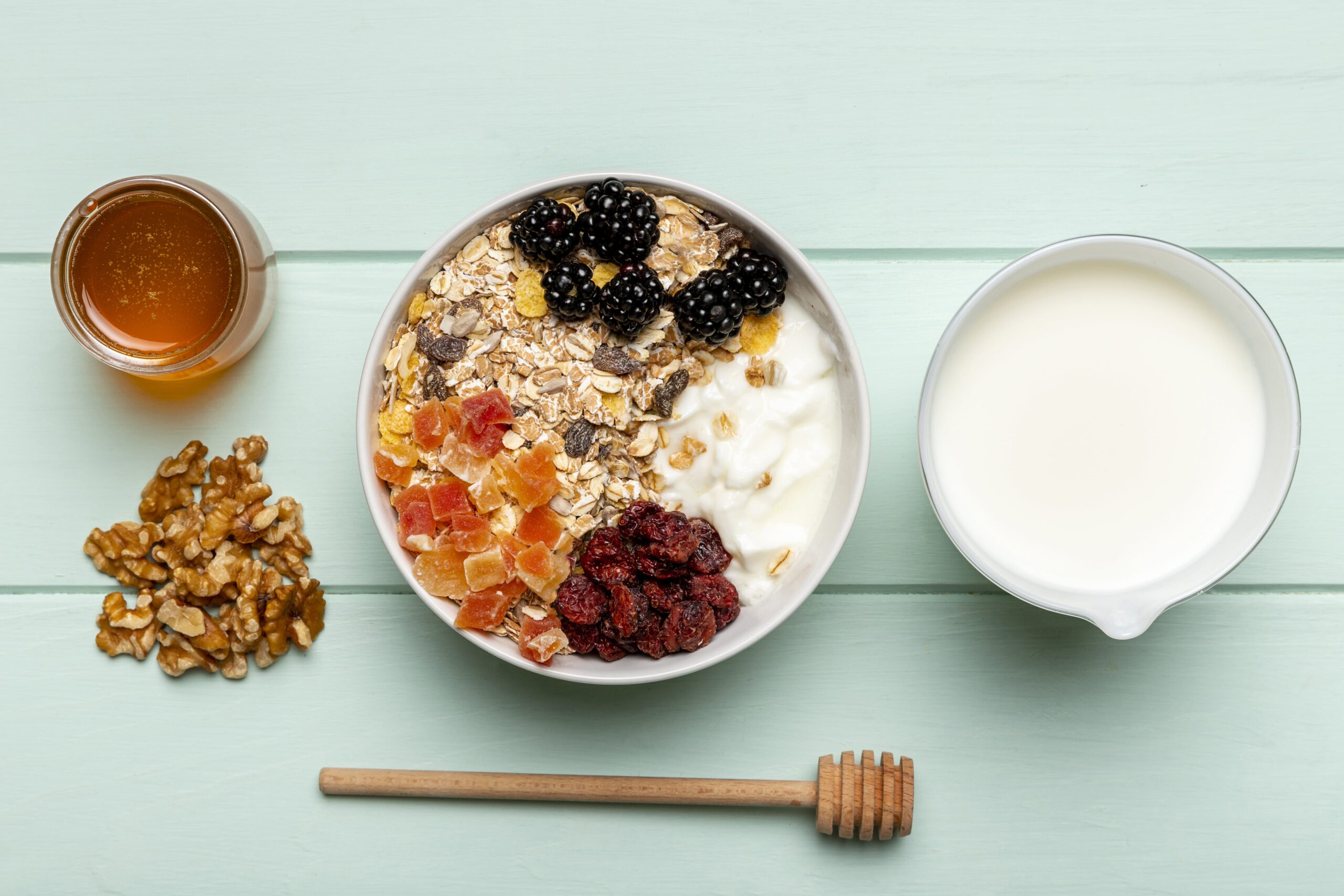 Mézes granola